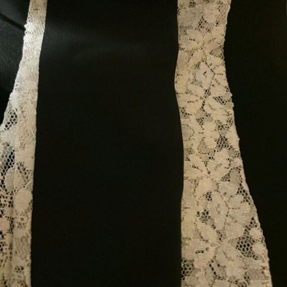 Stella McCartney dress with Lace panels black and white size 10 - Picture 10 of 12